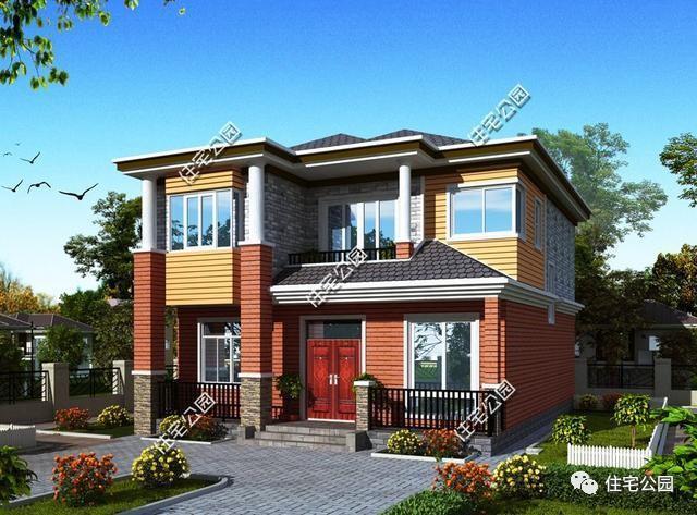 3套經(jīng)典農(nóng)村別墅戶型，10米面寬以下，收了回村建一套