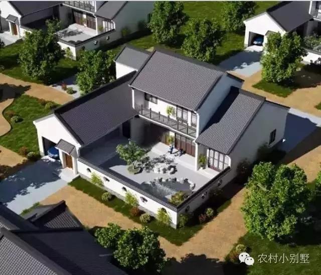 回農村住別墅去吧，9套農村自建別墅設計圖和效果圖