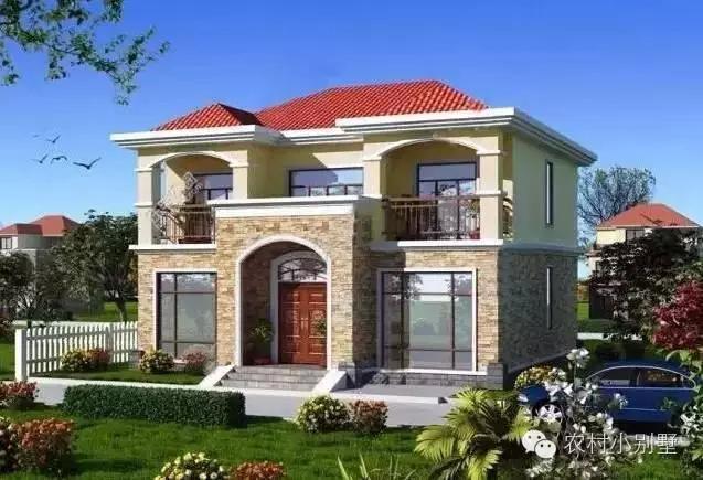 回農村住別墅去吧，9套農村自建別墅設計圖和效果圖