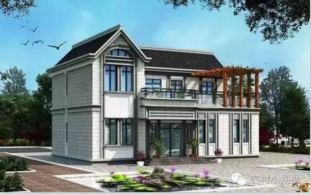 回農村住別墅去吧，9套農村自建別墅設計圖和效果圖