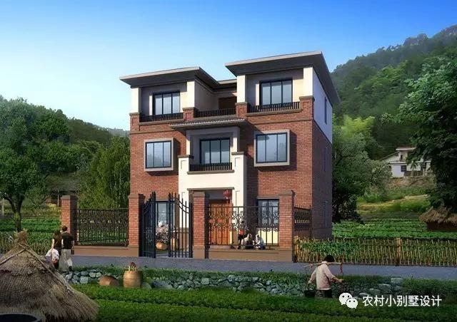農(nóng)村蓋這樣類型的別墅娶媳婦，我看不愁
