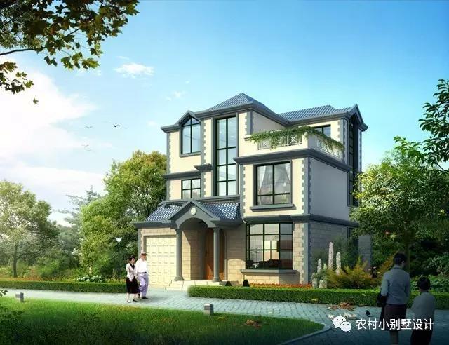 農(nóng)村蓋這樣類型的別墅娶媳婦，我看不愁