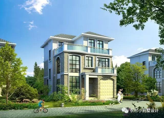 農(nóng)村蓋這樣類型的別墅娶媳婦，我看不愁