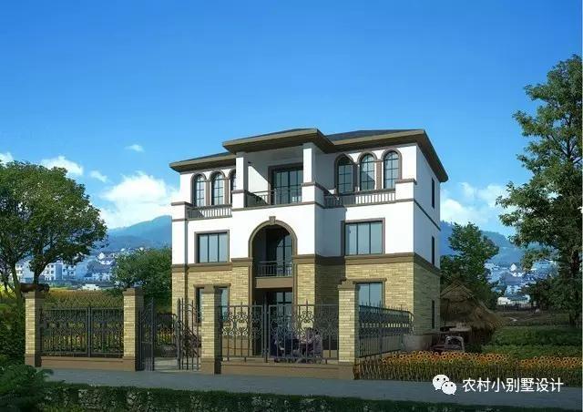 農(nóng)村蓋這樣類型的別墅娶媳婦，我看不愁