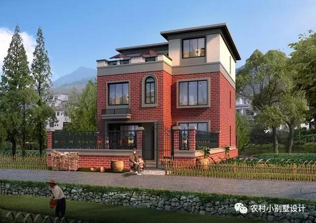 農(nóng)村蓋這樣類型的別墅娶媳婦，我看不愁