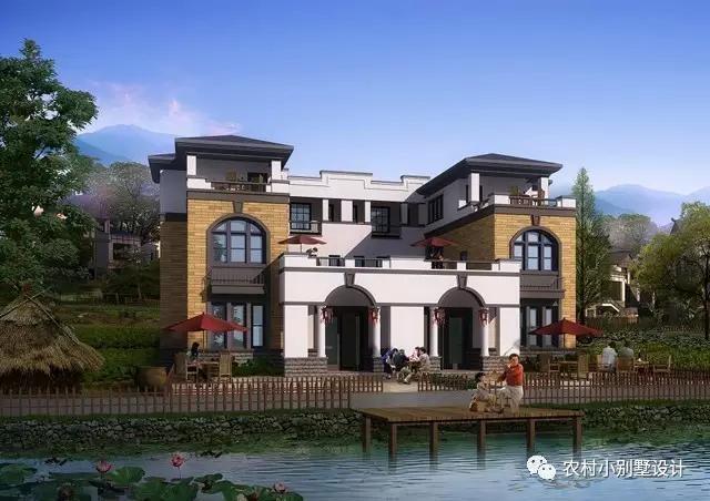 農(nóng)村蓋這樣類型的別墅娶媳婦，我看不愁