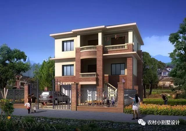農(nóng)村蓋這樣類型的別墅娶媳婦，我看不愁