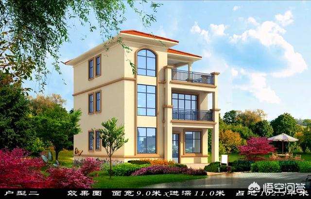 宅基地長12米寬9米帶雙衛(wèi)生間怎么設(shè)計(jì)圖紙？