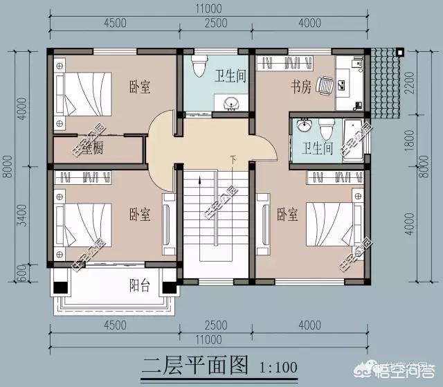 進(jìn)深8.5米，開(kāi)間12米，帶堂屋的樓房設(shè)計(jì)圖怎么做？