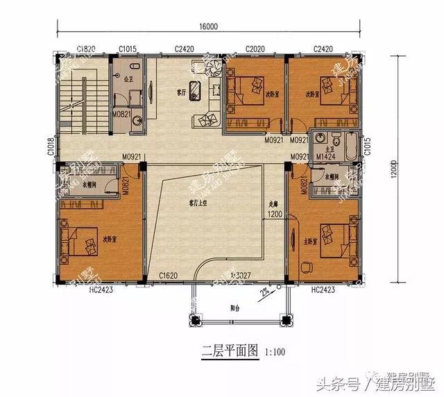 16×12米三層豪宅樓房設(shè)計(jì)圖，隔著屏幕都能感受到豪門氣息