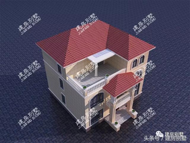 11.86*10.56米三層樓房設(shè)計(jì)方案，全村都拍手稱好