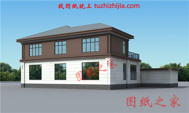 農(nóng)村2018新式好看又簡單的二層樓房設(shè)計(jì)圖，外形美觀，家用足夠