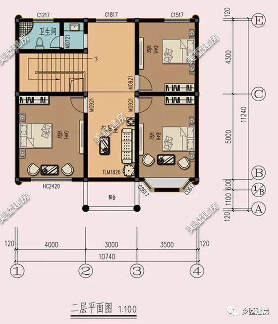 3款農(nóng)村二層小樓房設(shè)計(jì)圖，20萬(wàn)建主體，讓城里人羨慕吧