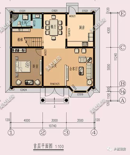 3款農(nóng)村二層小樓房設(shè)計(jì)圖，20萬(wàn)建主體，讓城里人羨慕吧