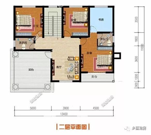 3款農(nóng)村二層小樓房設(shè)計(jì)圖，20萬(wàn)建主體，讓城里人羨慕吧