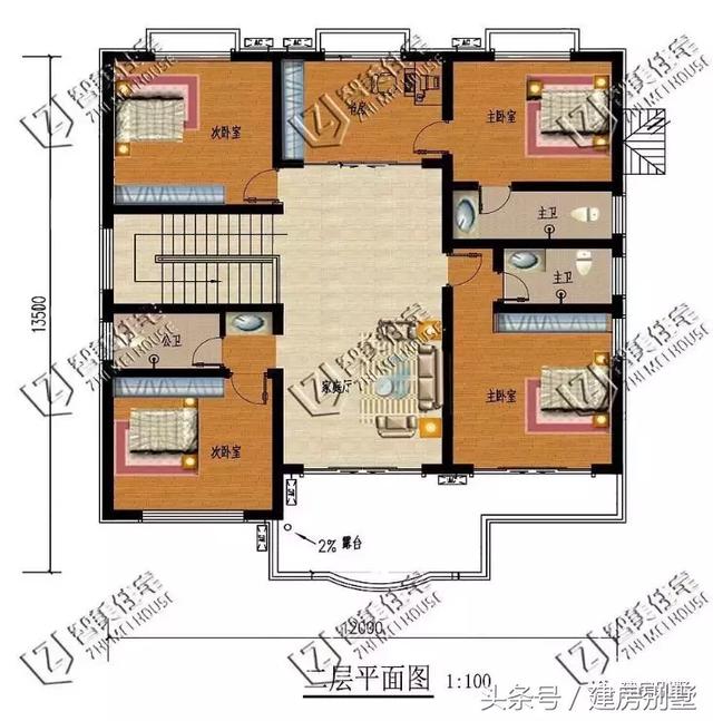 2款簡(jiǎn)約時(shí)尚的兩層小樓設(shè)計(jì)圖，第一款最受歡迎