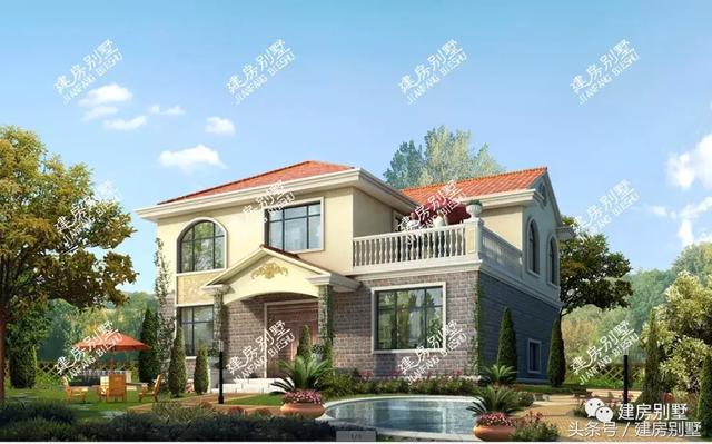 2款簡(jiǎn)約時(shí)尚的兩層小樓設(shè)計(jì)圖，第一款最受歡迎