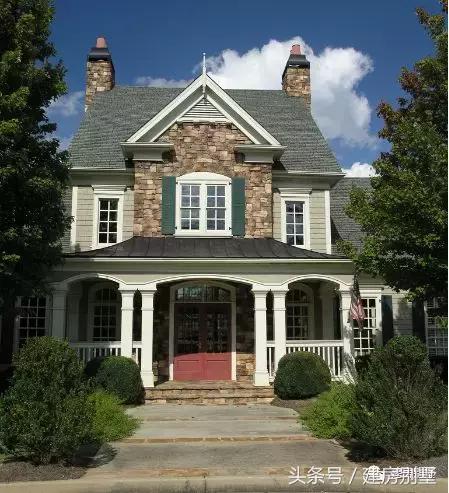 9款美式別墅外觀效果圖實(shí)拍，喜歡這種風(fēng)格