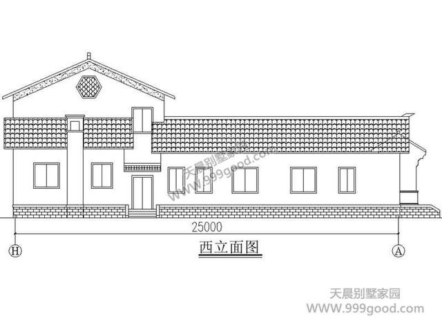 鄉(xiāng)村自建三合院別墅設(shè)計圖，古樸大氣高品位