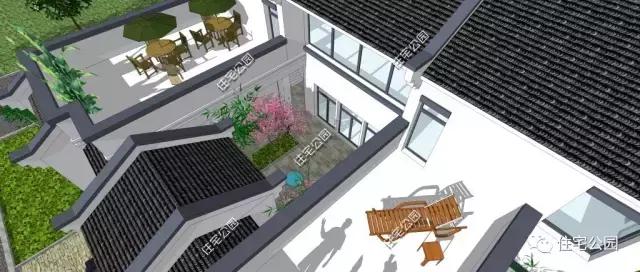 建了這棟中式三合院，洋房別墅都黯然失色了