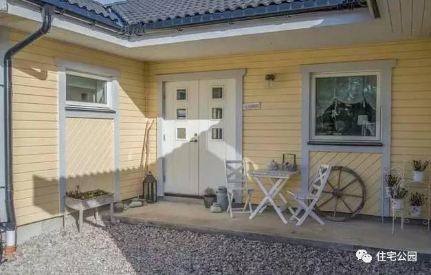 農(nóng)村一層三合院設(shè)計戶型圖，帶完工實景圖