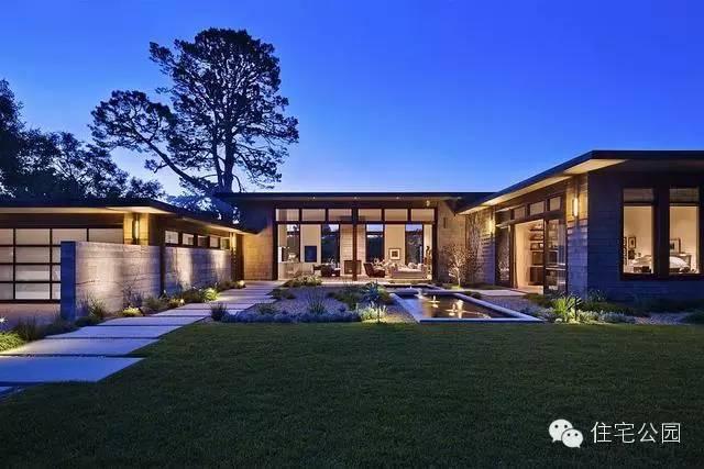 最漂亮的現(xiàn)代三合院實(shí)拍圖，完美中堂及庭院