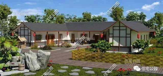 小伙農(nóng)村自建三合院全記錄，附方案圖和效果圖