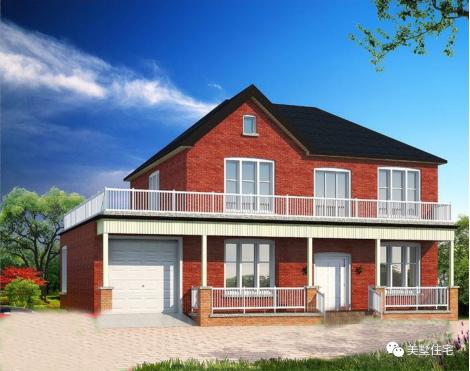 20款帶車庫自建房戶型圖，一二三層都有