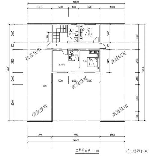 20款帶車庫自建房戶型圖，一二三層都有