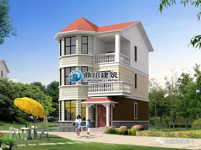 幾款面寬10米以下的農(nóng)村自建房設(shè)計，小宅基也能用