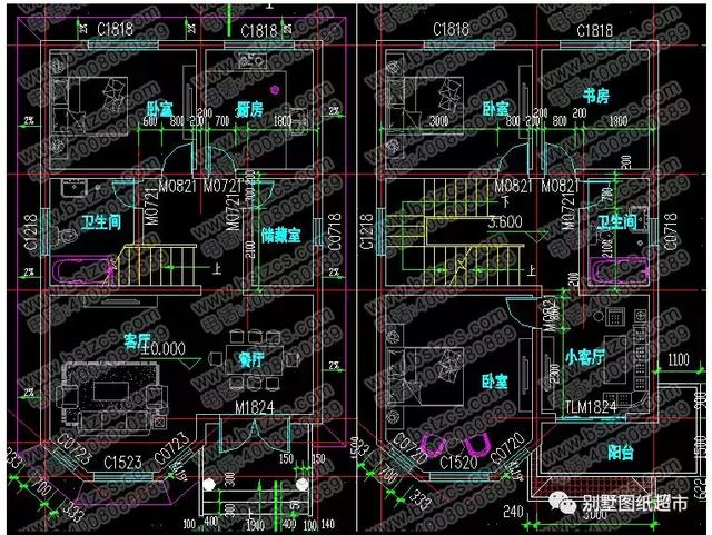 幾款面寬10米以下的農(nóng)村自建房設(shè)計，小宅基也能用
