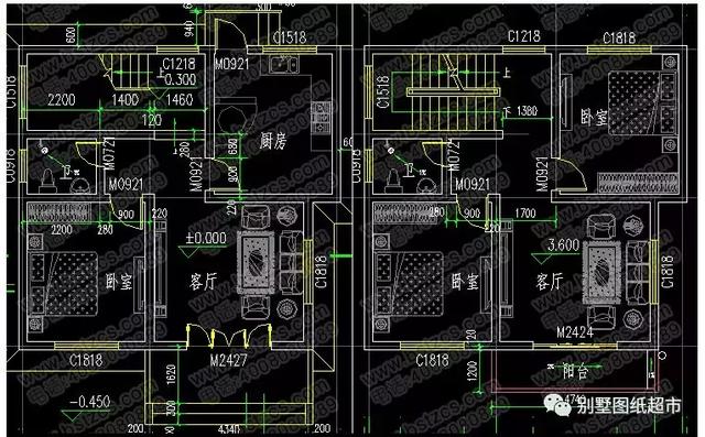 幾款面寬10米以下的農(nóng)村自建房設(shè)計，小宅基也能用