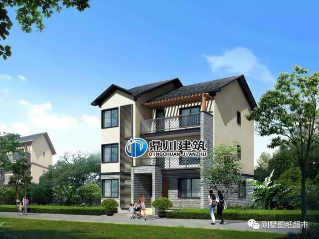 幾款面寬10米以下的農(nóng)村自建房設(shè)計，小宅基也能用