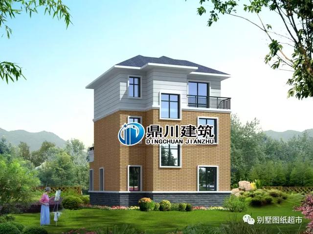 幾款面寬10米以下的農(nóng)村自建房設(shè)計，小宅基也能用