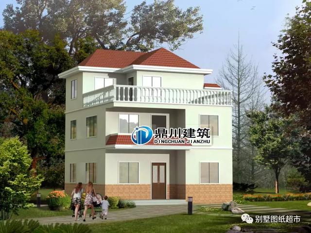 幾款面寬10米以下的農(nóng)村自建房設(shè)計，小宅基也能用