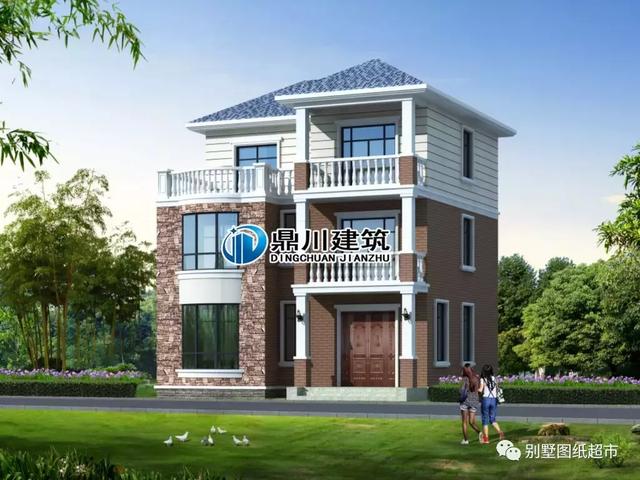 幾款面寬10米以下的農(nóng)村自建房設(shè)計，小宅基也能用