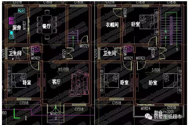 幾款面寬10米以下的農(nóng)村自建房設(shè)計，小宅基也能用