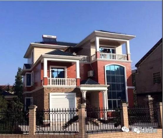 自建房實(shí)景照和效果圖對(duì)比，建好真不比效果圖差