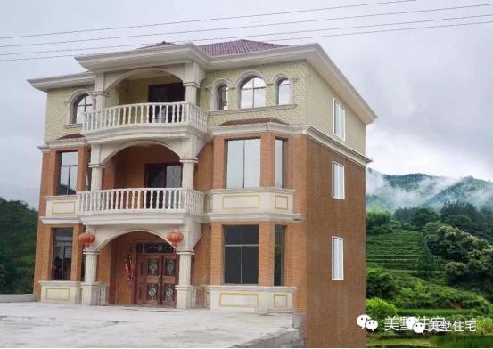 自建房實(shí)景照和效果圖對(duì)比，建好真不比效果圖差