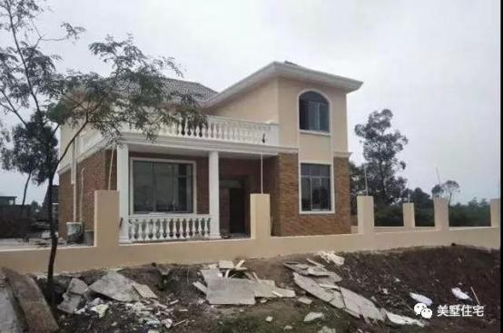 自建房實(shí)景照和效果圖對(duì)比，建好真不比效果圖差