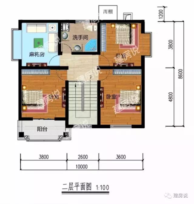 3款帶庭院的農(nóng)村自建房方案，休閑宜居