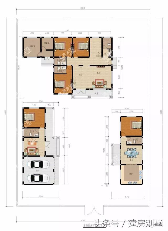 幾款中式別墅方案，傳統(tǒng)中式、新中式、現(xiàn)代中式都有