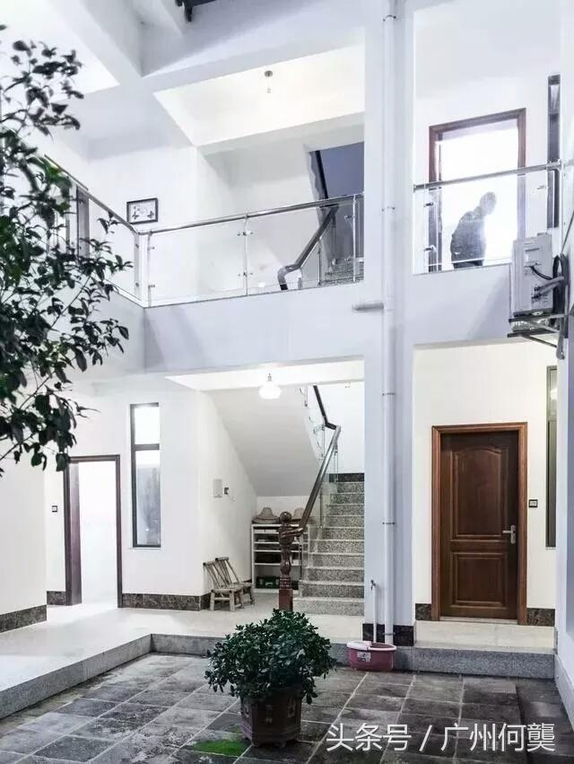 廣東農(nóng)村一中式別墅實拍，路過的都駐足欣賞