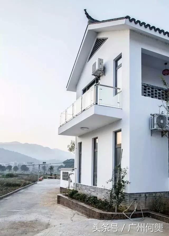 廣東農(nóng)村一中式別墅實拍，路過的都駐足欣賞