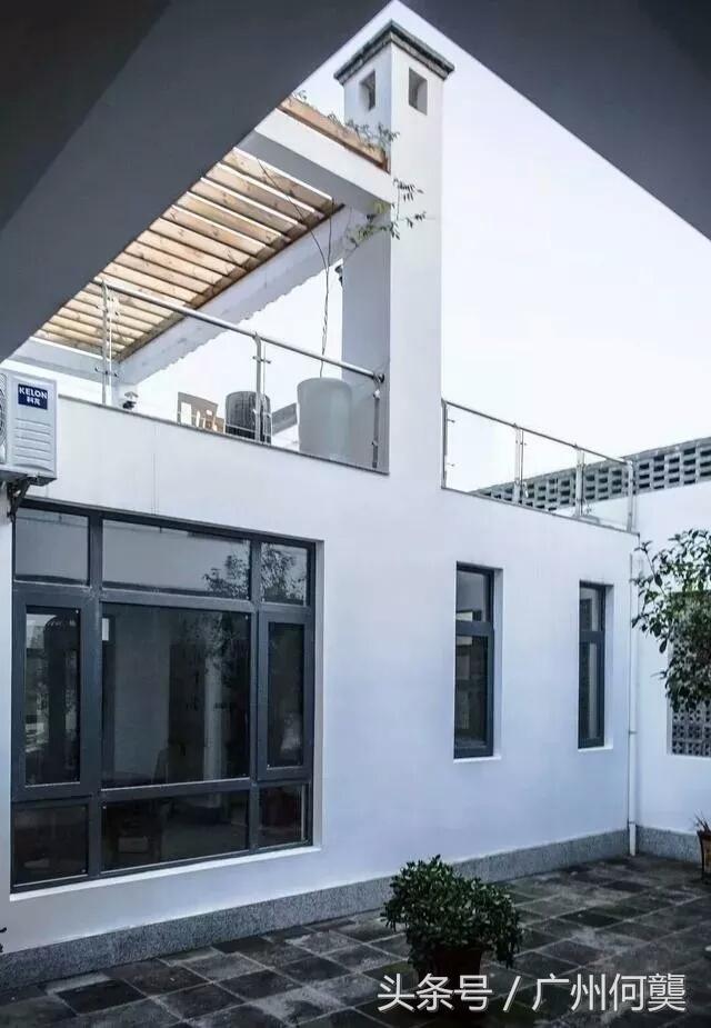 廣東農(nóng)村一中式別墅實拍，路過的都駐足欣賞