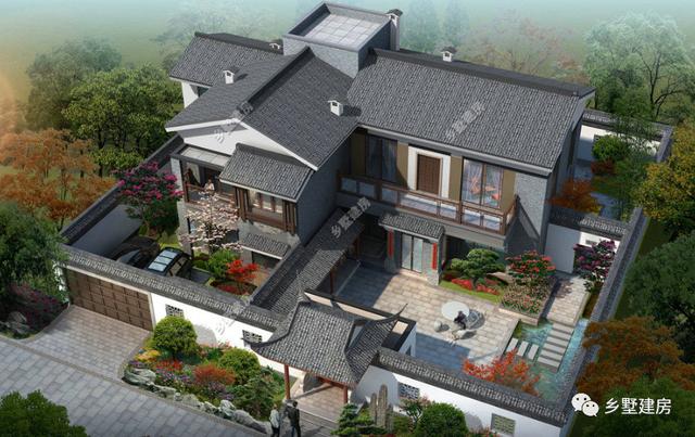 30套傳統(tǒng)中式住宅效果圖集，看完都點(diǎn)贊