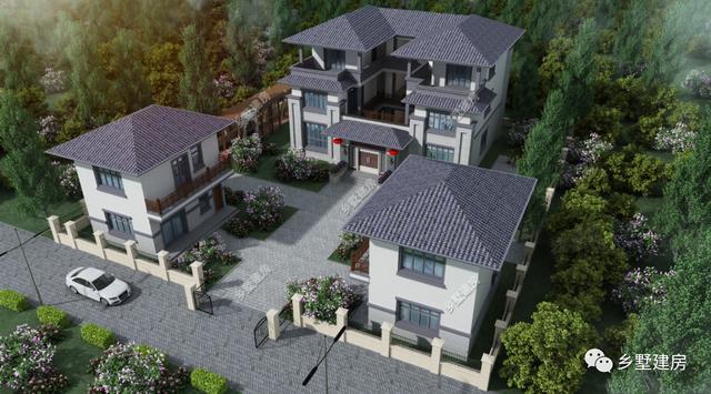 30套傳統(tǒng)中式住宅效果圖集，看完都點(diǎn)贊