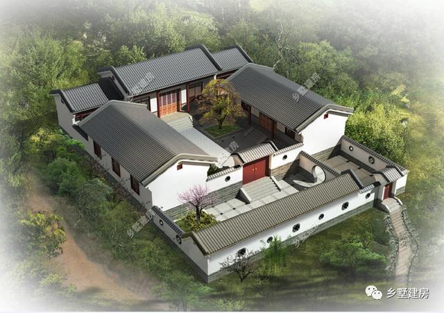 30套傳統(tǒng)中式住宅效果圖集，看完都點(diǎn)贊