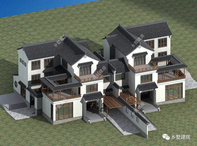 30套傳統(tǒng)中式住宅效果圖集，看完都點(diǎn)贊