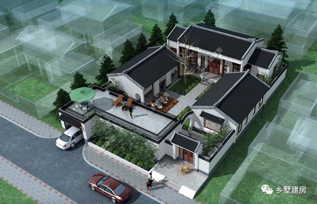 30套傳統(tǒng)中式住宅效果圖集，看完都點(diǎn)贊